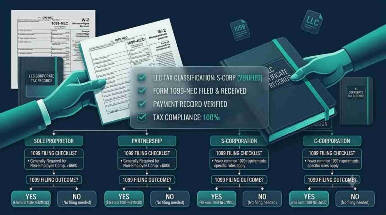Do I Need to Send a 1099 to an LLC Compliance Workflow Matrix